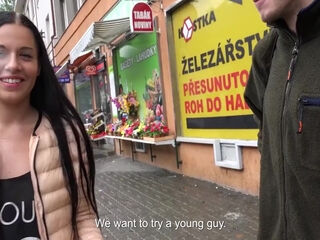 Identical Sluts Take Down An Old Man - Eveline Dellai And Silvia Dellai