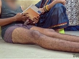 Stepmom Caught Stepson While Studying and Watching Porn