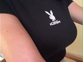 Stepmom shows her ass and pussy