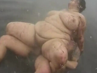 Chubby Milf Bends Over The Mud As She Gets Fucked Hard