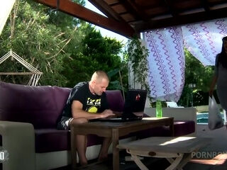 Dick or banana in the pussy ? - PissVids