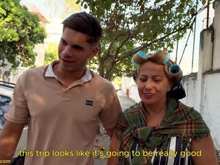 Fat Grandma Picked Up For Rough Anal In My Driving Van