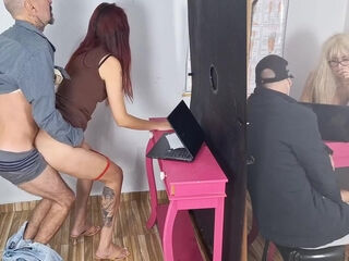 Married Girl Fucks Her Boss In The Office!