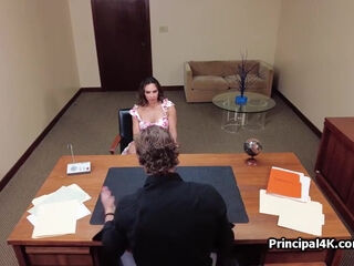 Having Intercourse Stepmom On The Office Desk