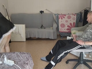 I Just Showed The Maid A Dick, And Shes Ready To Fuck