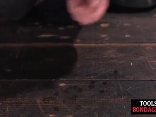 Bound Bdsm Sub Fingered And Pinned By Her Strict Master