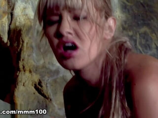 Blonde Natalli di Angelo gets her amazing ass stuffed by Alain Deloin - MMM100