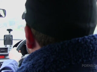 A Wild Taxi Ride For The Fit MILF