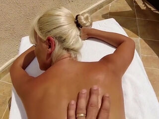 Outdoor Pov Fuck For Blonde Milf With Hairy Pussy - Jasmine Rouge