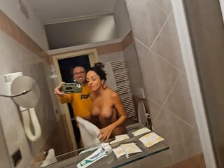 Stepping from the shower, I anticipate the arrival of a massive phallus.