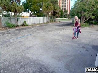 Horny 19 Year Old Hops on The Bus