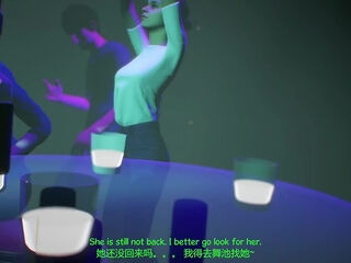 3D Big Boobs Japanese Wife Cheating with Stranger in the Bar