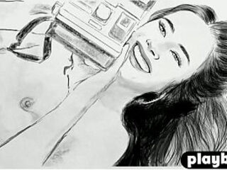 Sensual striptease with petite natural brunette MILF with beautiful booty