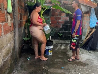 My Neighbor Comes Into My House Sees Me In The Garden This Happened