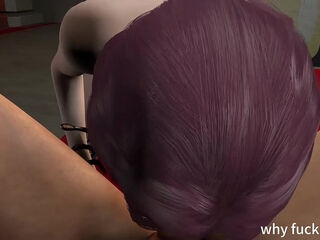 3D Cute Asian MILF Feel so Horny Cheating with Big Dick