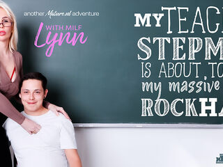 Blonde Milf Lynn Teaches Her Stepson How To Fuck His Stepmom And Make Her Cum