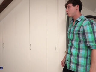 Sexy Blonde Stepmom Seduces Her Stepson And Ends Up Sucking His Cock And Getting Her Pussy Thumped