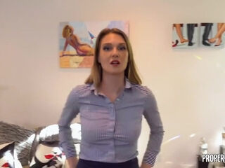 Ashley Lanes Sexy Real Estate Lesson Turns Into A Great Fuck