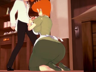 Dexter's MILF BJ - Dexter's Laboratory