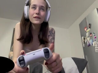 While The Beauty Was Playing Tanks, I Fucked Her, Beautiful Ass