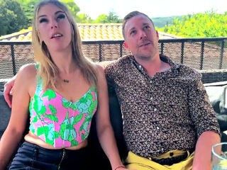 Gwendoline finally satisfies her fantasy - Jacquie et Michel TV