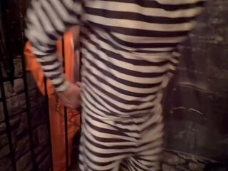 Mr Swine Cock And A Male Inmate Hoover