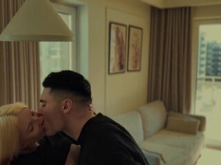 The Lymia In Rudely At The Table Bent A Russian Blonde And Fucked